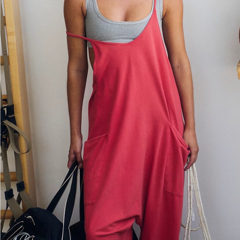 FP Movement by Free People Red Jumpsuit
